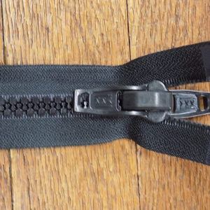 #10 ykk nylon zipper with double slide